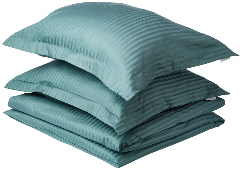 Heckett Lane Duvet Cover, Mineral Green, 200x220