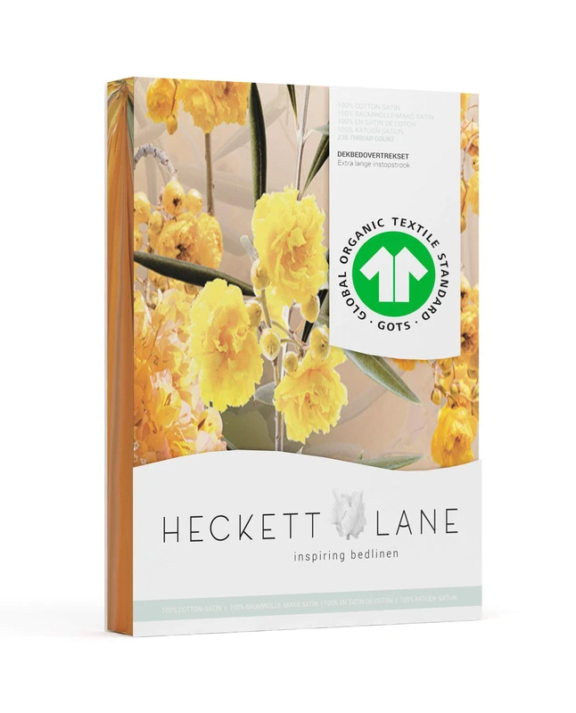 Heckett Lane Duvet cover, Empire Orange, 140X220Cm