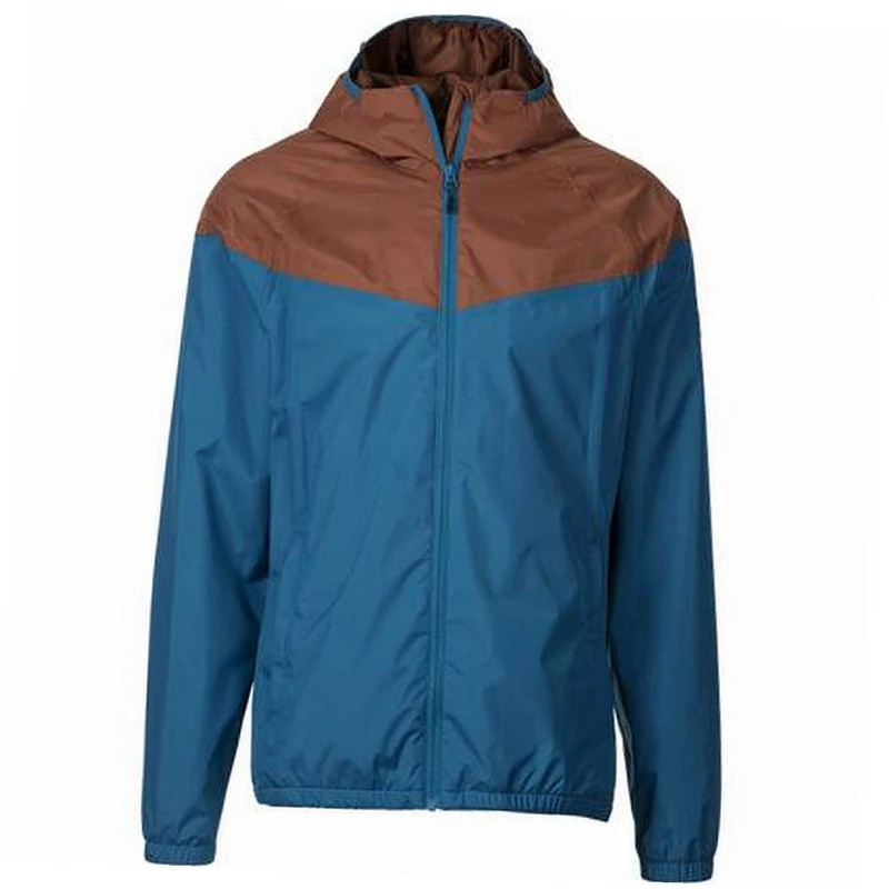 McKINLEY Mancor Ux Men's Functional Jacket, mens, Men's Jacket, 302523, BROWN/BLUEAQUA, XL