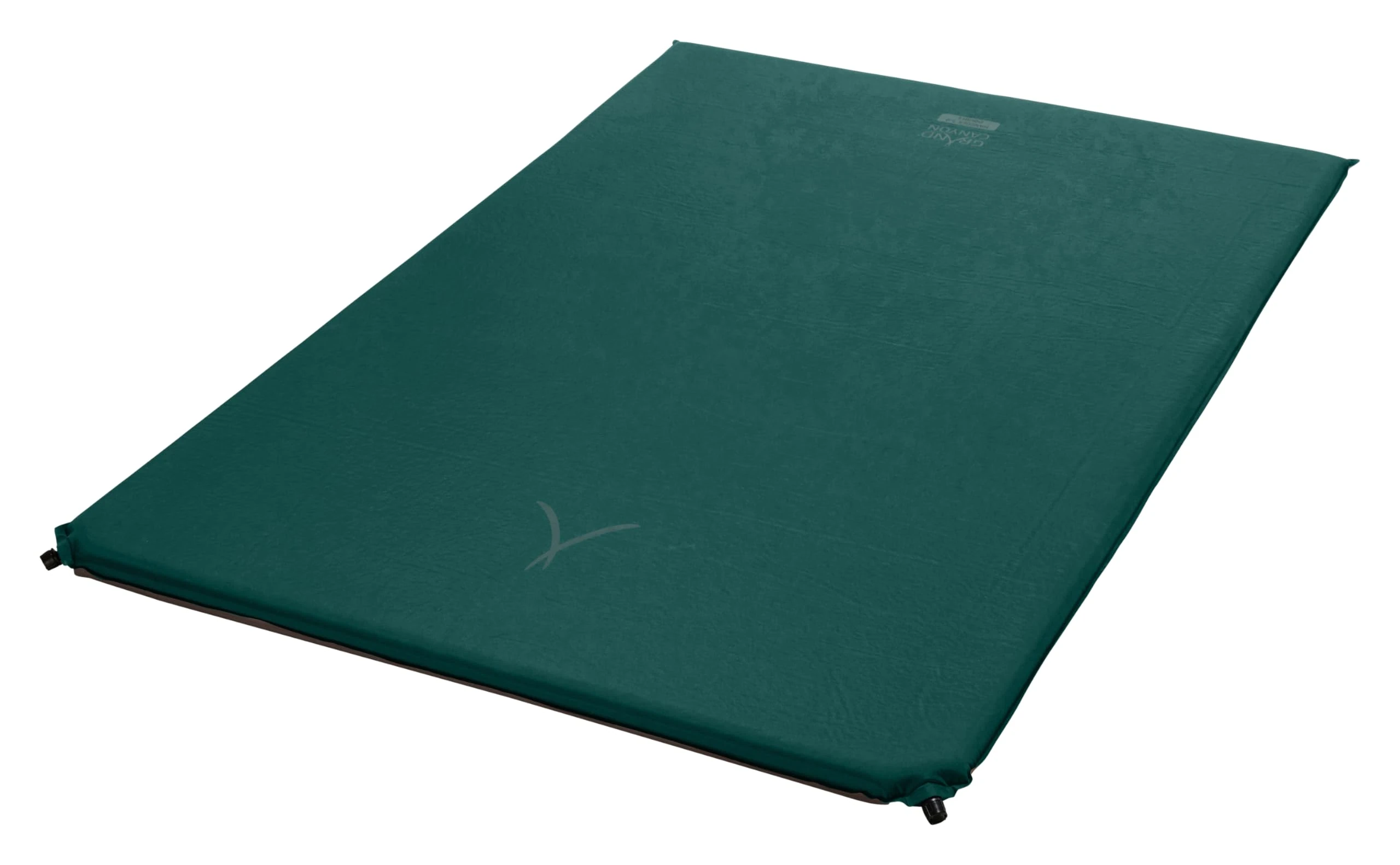 Grand Canyon HANCOCK 5.0 DOUBLE - Self Inflating Camping Mat - 198x130x5cm - Botanical Garden (dark green)