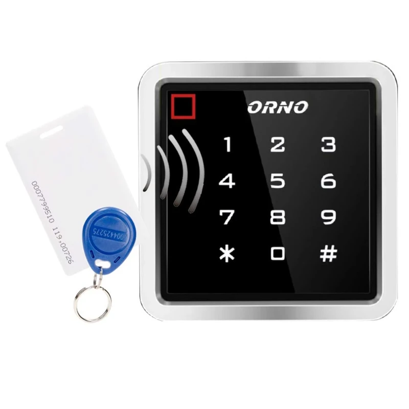 ORNO ZS-816 Waterproof Combination Lock Compatible with Card Reader and Touchless Key Reader, Waterproof IP68, EPROM Memory