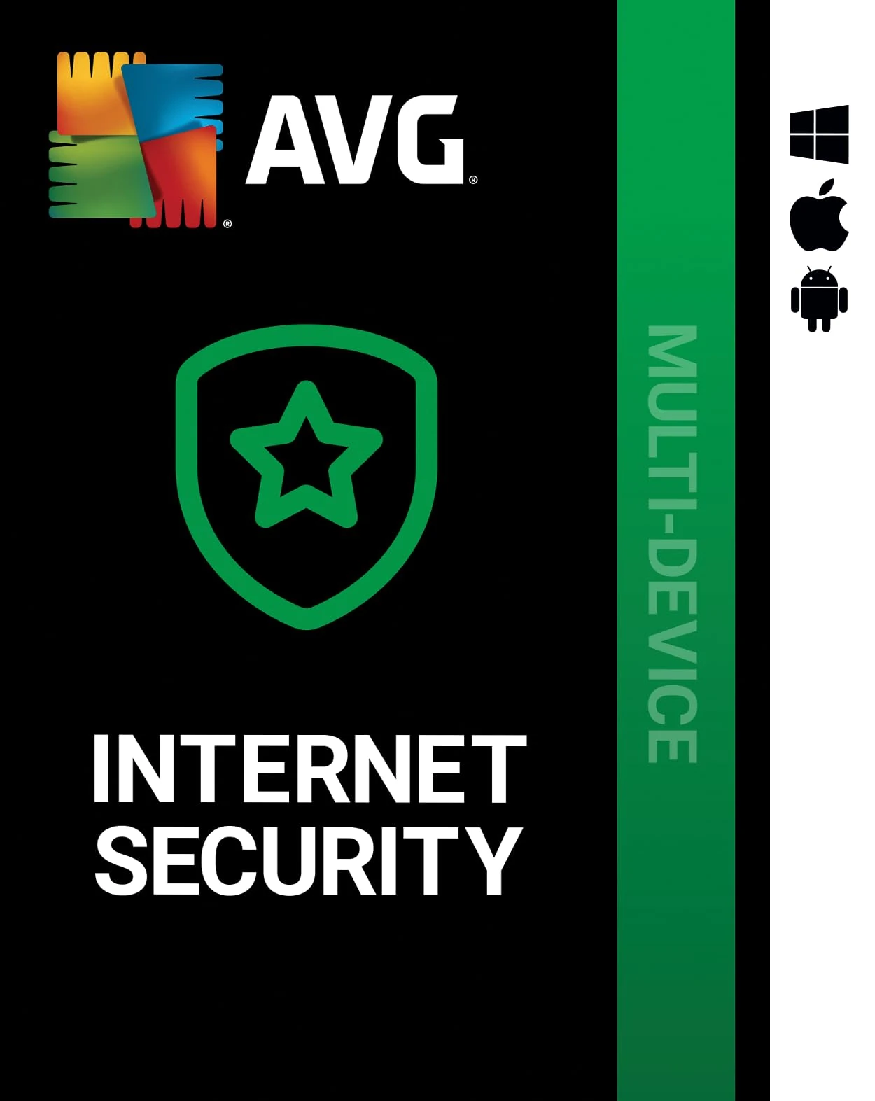 AVG Internet Security 2026 | Multi-device | 10 Devices | 1 Year | PC/Mac/Android
