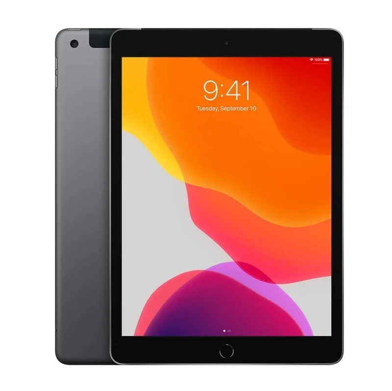 2019 Apple iPad (10.2-inch, Wi-Fi + Cellular, 32GB) - Space Gray (Renewed)