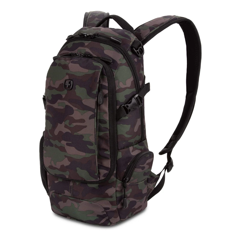 SwissGear 3598 Backpack | Narrow Daypack | Ideal for Commuting and School - Image 1