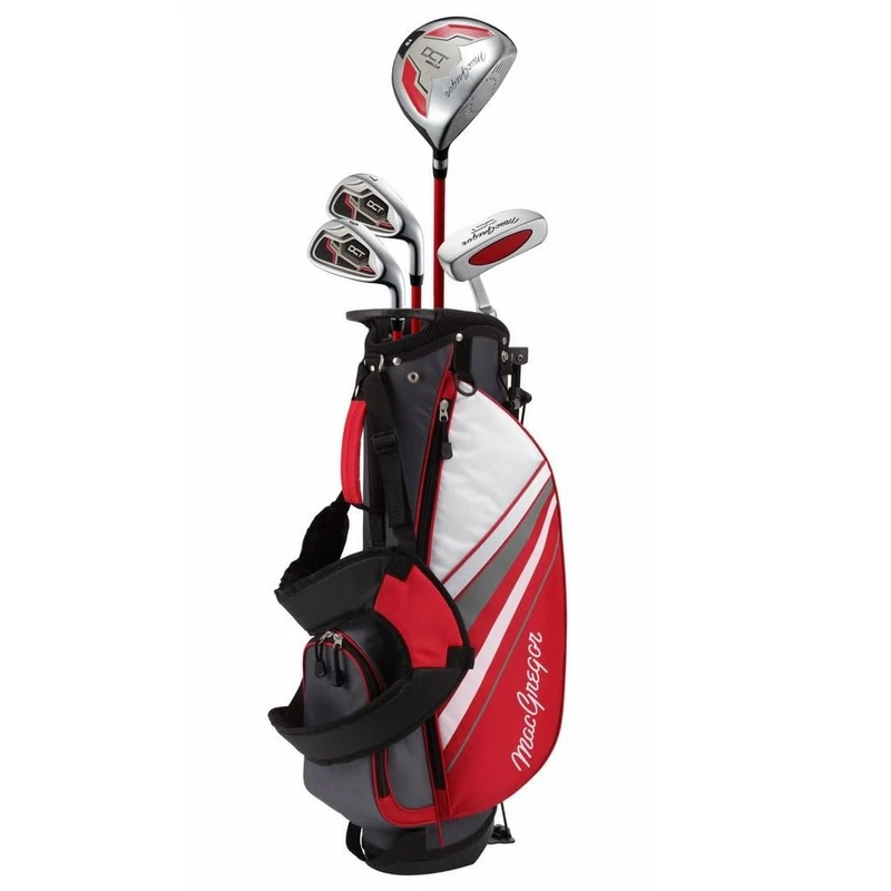 MacGregor DCT Junior Golf Set 6-8 Years Boys Right Hand, Red & White