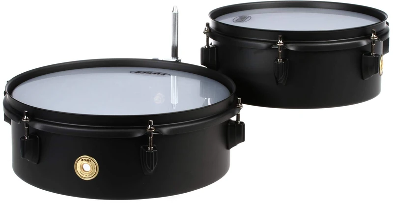 Tama MT1012STBK Metalworks Mini Tymps 10"x4"+12"x4 - Snare Drum