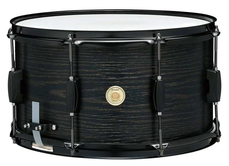 Tama WP148BK-BOW Woodwork Series - Snare Drum - 8" x 14" - Black Oak Wood