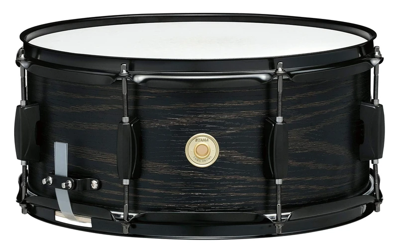 TAMA WP1465BK-BOW Snare Drum - 6.5" x 14" - Black Oak Wood
