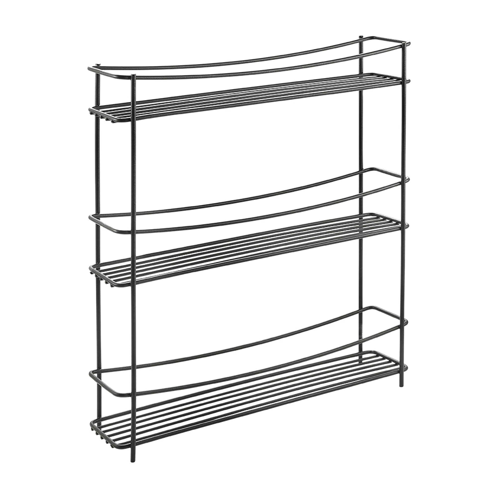 Metaltex 3-Tier Spice Holder, Black, 35 x 7 x 37 cm
