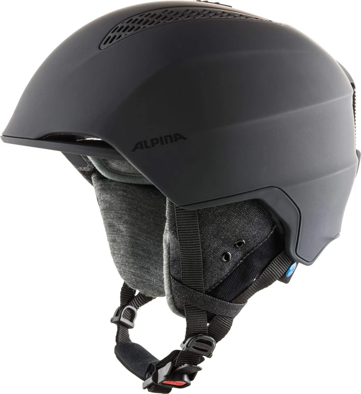 ALPINA Unisex - Adult, GRAND LAVALAN ski helmet, black matt, 57-61 cm