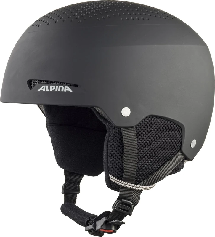 ALPINA Unisex - Children, ZUPO ski helmet, black matt, 51-55 cm