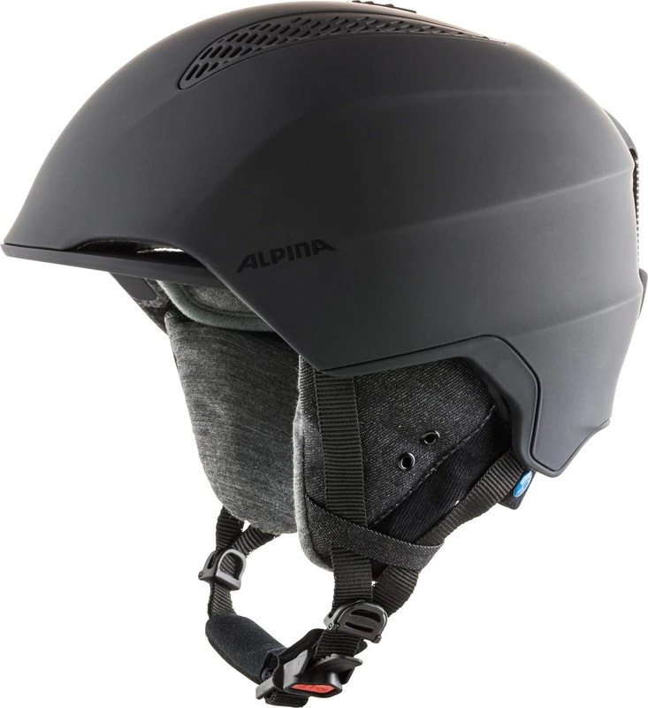 ALPINA Unisex - Adult, GRAND LAVALAN ski helmet, black matt, 54-57 cm