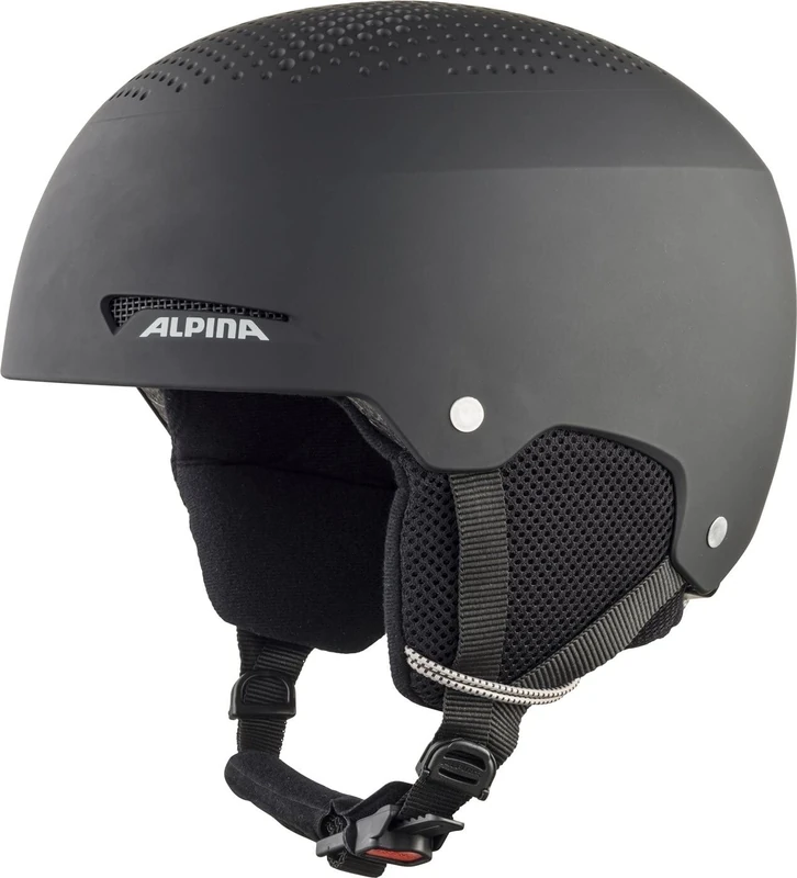ALPINA Unisex - Children, ZUPO ski helmet, black matt, 48-52 cm