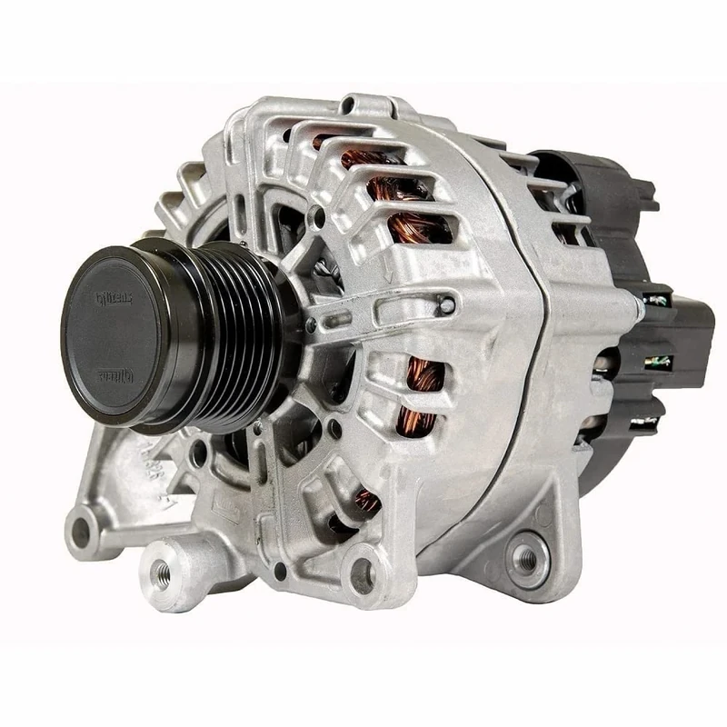 VALEO 443271 Alternator Alternator Charge current: 200 Amp Grooves: 6 grooves Pulley diameter: 52 mm Voltage: 14 V Rotation direction: CLOCKWISE
