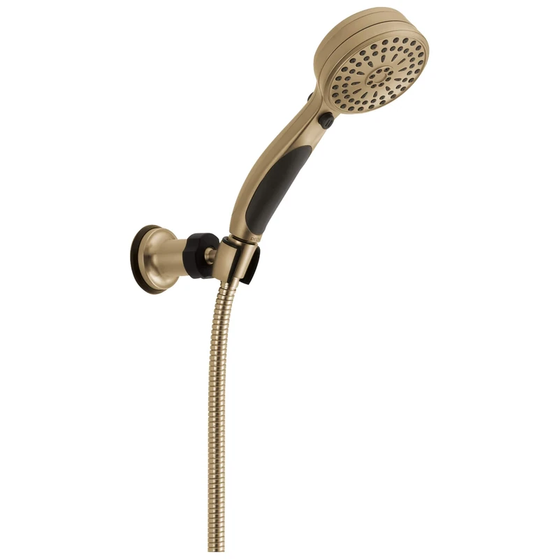 Delta 55424-CZ ActivTouch HS 2.5 GPM Wall Mt 9-Setting Handshower, Champagne Bronze