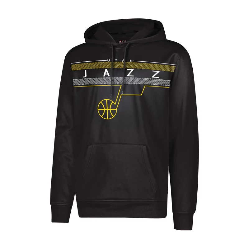 Ultra Game Men's Fleece Hoodie Pullover Sweatshirt Poly Midtown Black