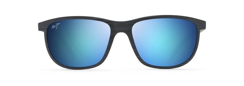 Maui Jim Unisex Lele Kawa Sunglasses, Blue Lele Kawa Dark Navy, M