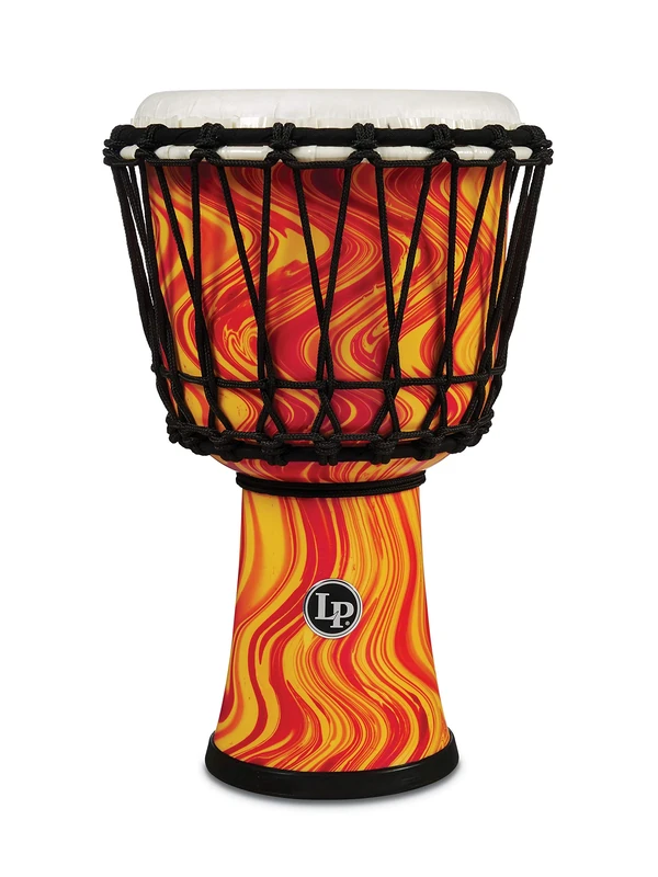 LP Latin Percussion Djembe Orange Marble 7" LP1607OM