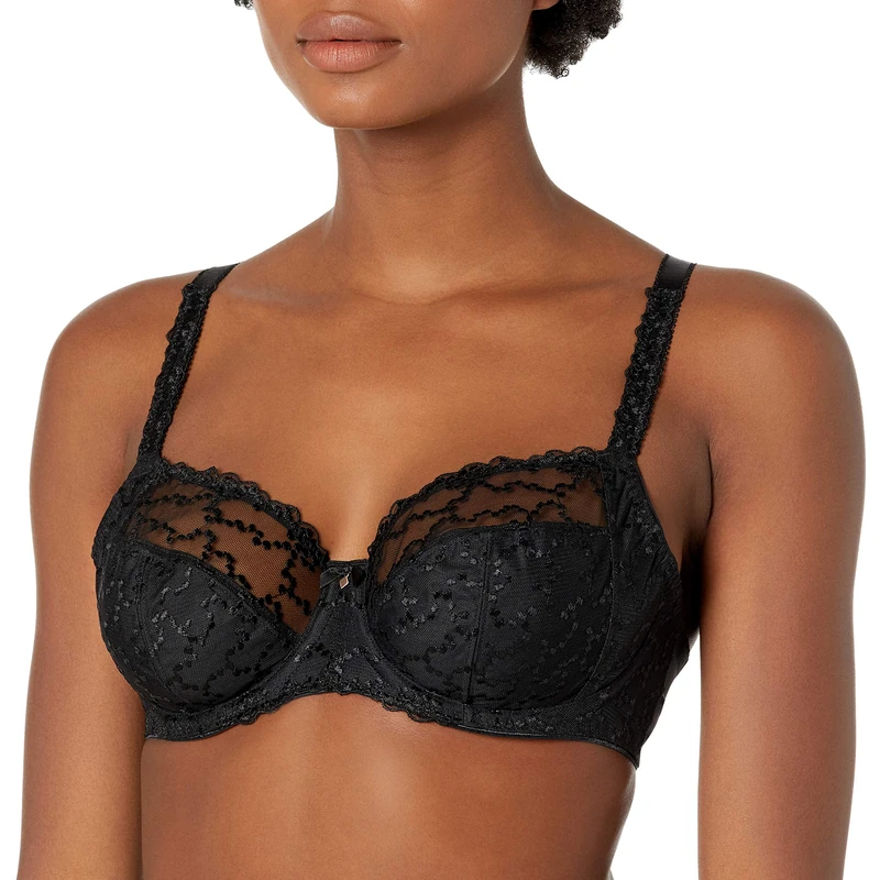 Fantasie Ana Side Support Bra Black Black 36GG