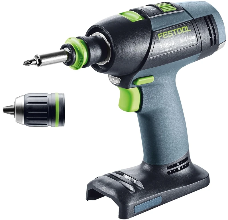 Festool 576448 Cordless Drill T 18+3-Basic