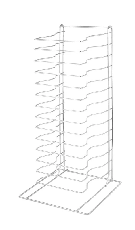 HENDI Pizza screen/pan rack 14 slots, 300x305x(H)680 mm