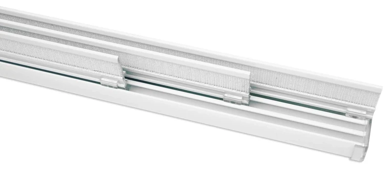 Gardinia 31176 Comfort Panel Curtain Rail Set 3-Track White 170 cm / 170 cm