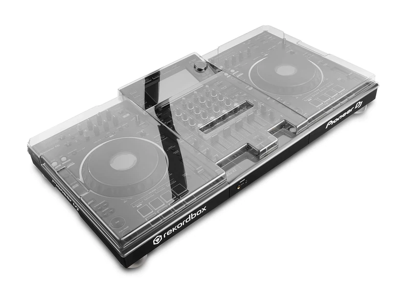 Decksaver Cover for Pioneer DJ XDJ-XZ - Super-Durable Polycarbonate Protective lid in Smoked Clear Colour, Made in The UK - The DJs' Choice for Unbeatable Protection