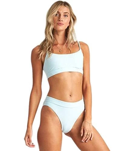 Billabong Women's Rolling By Crop Bikini Top