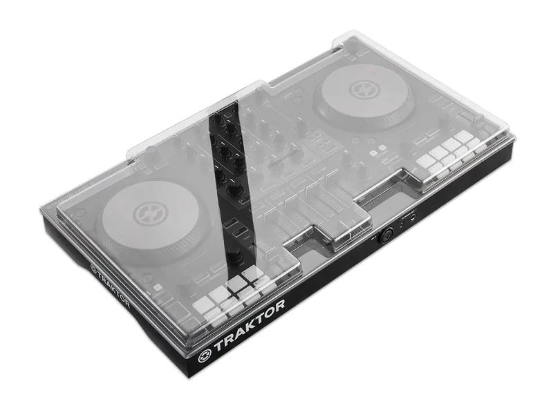 Decksaver Cover for Native Instruments Kontrol S3 - Super-Durable Polycarbonate Protective lid in Smoked Clear Colour, Made in The UK - The DJs' Choice for Unbeatable Protection