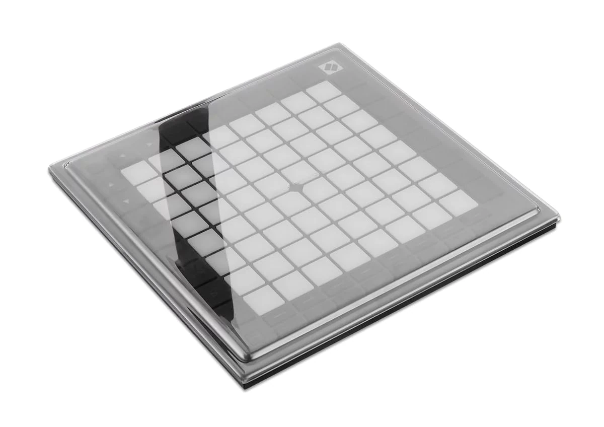 Decksaver Cover for Novation Launchpad Pro MK3 - Super-Durable Polycarbonate Protective lid in Smoked Clear Colour, Made in The UK - The Producers' Choice for Unbeatable Protection