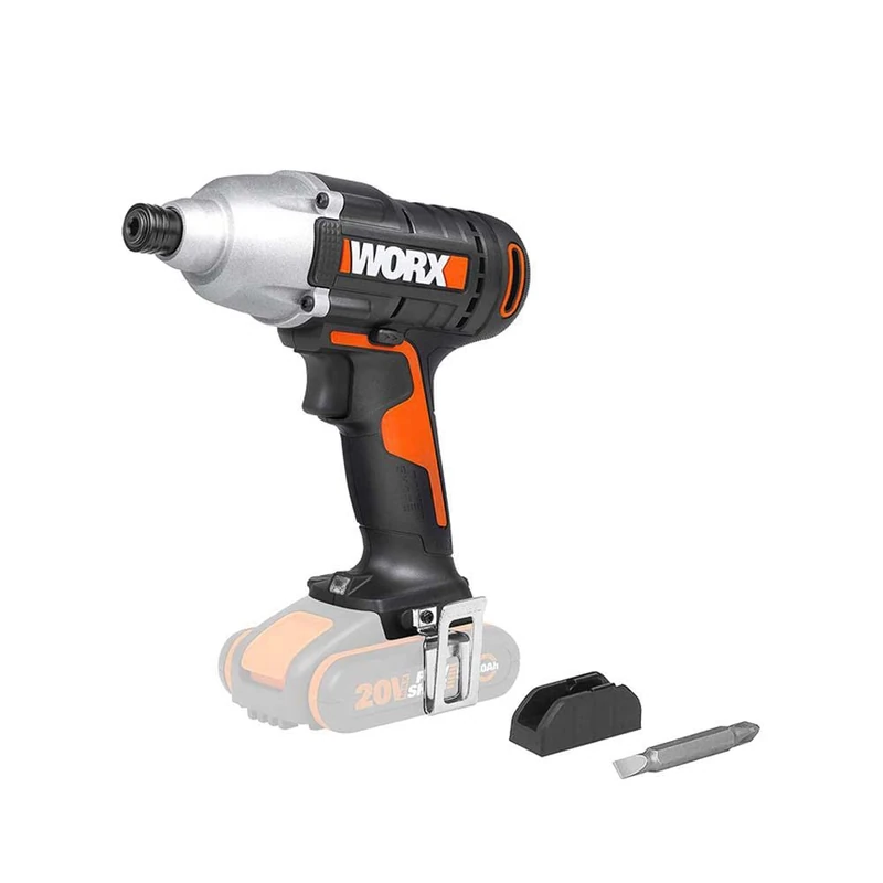 WORX Impact Driver 20V | PowerShare | WX291.9 - No Battery, No Charger | Variable Speed Control, Reversible, Metal Gearbox, LED Light