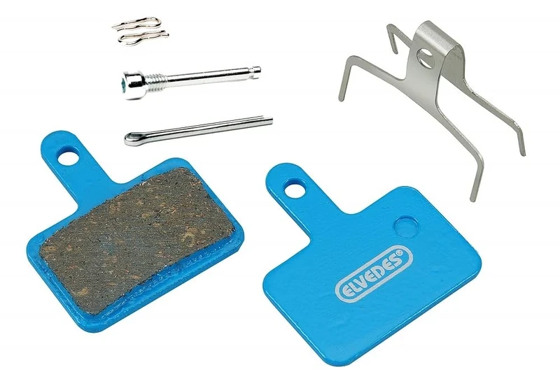 Elvedes BR-M375, M415-M495, M515, M52 Brake Pads for Cycle/MTB/E-Bike/Mountain Bike/Road Adult Unisex Blue Standard