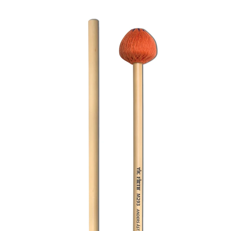 Vic FIrth - Signature Series Marimba and Vibraphone Mallets - M293 - Anders Åstrand - Hard - Orange