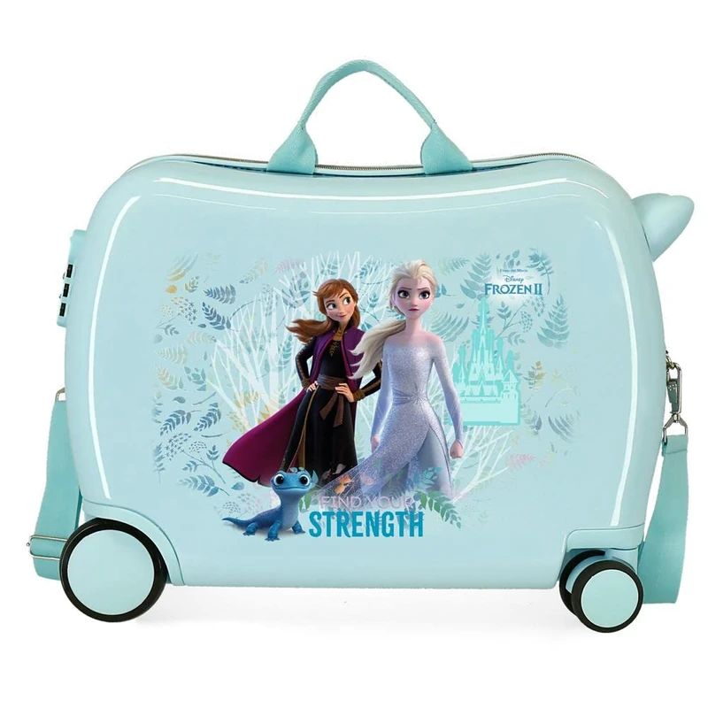 Disney Frozen Find Your Strenght Rolling Suitcase 2 Multi-Direction Spinner Wheels