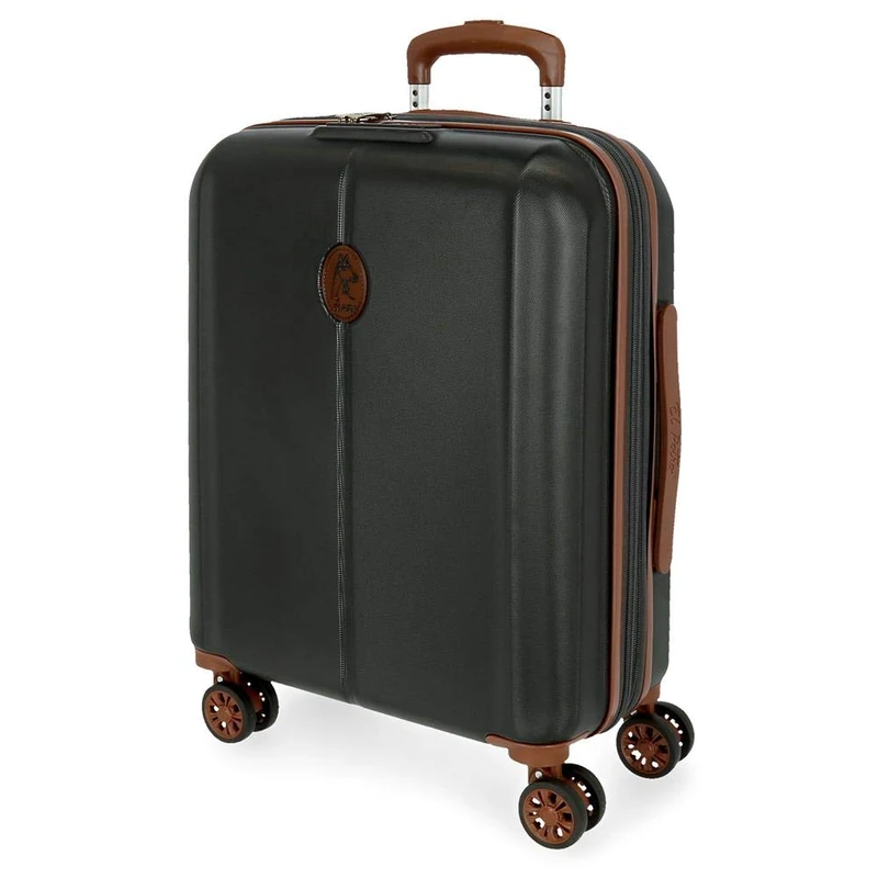 El Potro Ocuri Grey Carry-on Expandable Suitcase