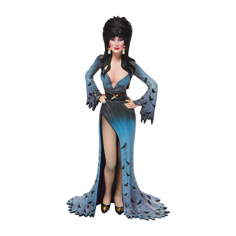 Enesco Couture de Force Elvira Mistress of The Dark Figurine, 8.94 Inch, Multicolor