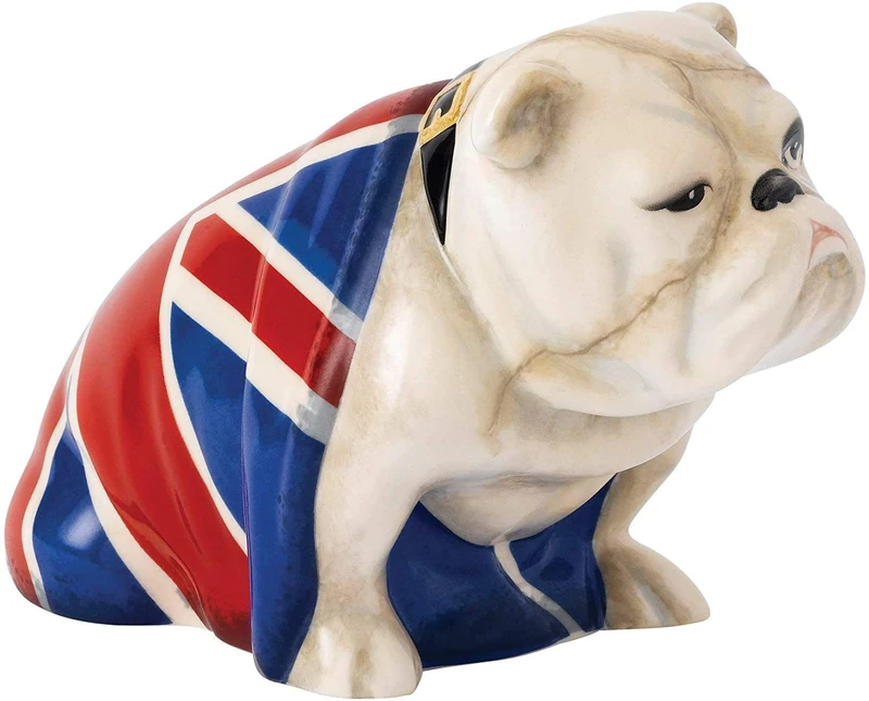 Royal Doulton James Bond 007 Jack The Bulldog Porcelain Figurine - No Time To Die Edition - Image 1