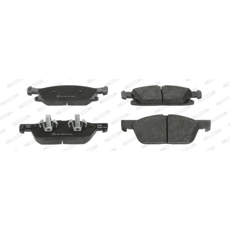 FERODO BRAKE PADS | FDB5087 | FRONT | FOR FORD GALAXY III 2015- | OE-MATCHING QUALITY | ECO-FRICTION FUSE+ TECHNOLOGY