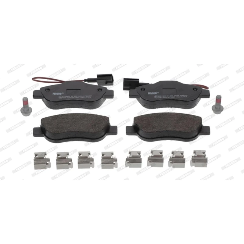 FERODO BRAKE PADS | FDB5097 | FRONT | FOR FIAT 500 C 2009- | OE-MATCHING QUALITY | ECO-FRICTION FUSE+ TECHNOLOGY