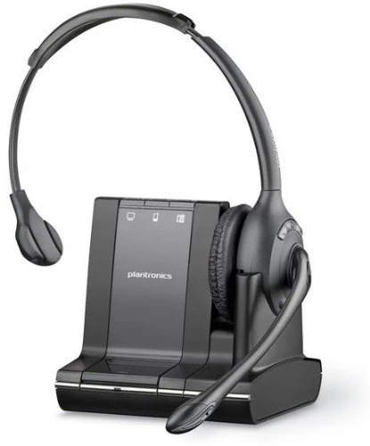 Plantronics SAVI W710 Wireless Headset, Black (Refurbished)