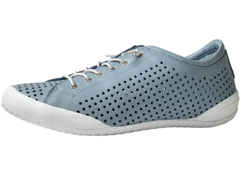 Andrea Conti Women's 345767 Sneaker, Bleu, 5 UK (38 EU)