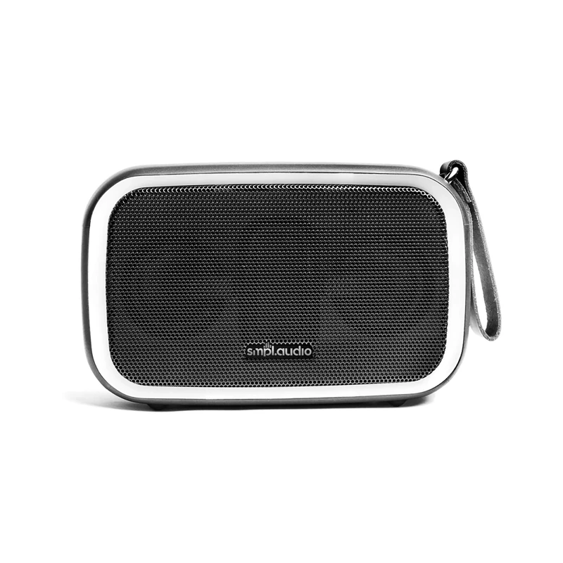 Smpl Wireless Bluetooth Speaker - Hi-Fi audio with intense bass, Superior Stereo Sound & Built-in Microphone, 28W, IPX7 Waterproof, Dustproof, 12 Hrs Battery Life, 66 ft Bluetooth - Black