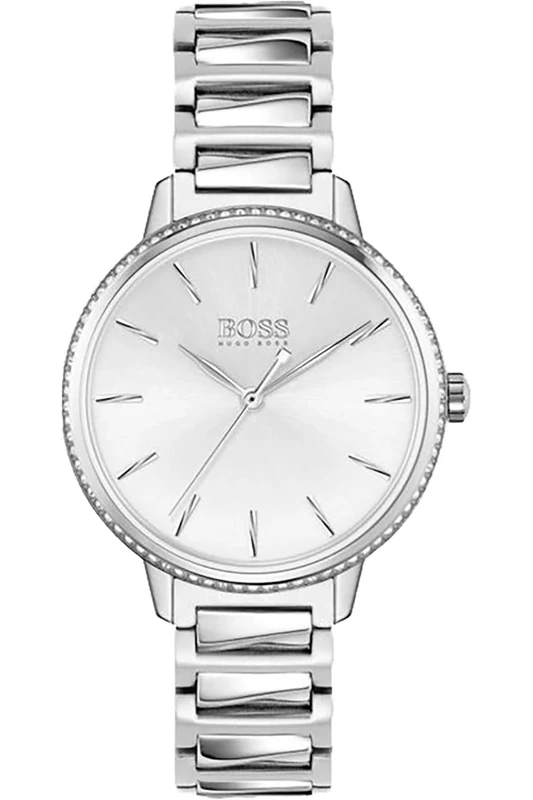 BOSS Analogue Quartz Watch for Women with Silver Stainless Steel Bracelet - 1502539
