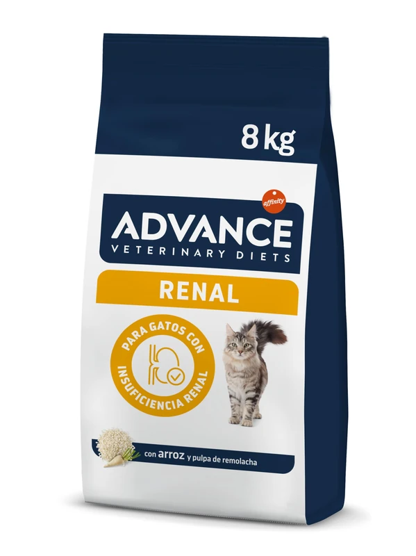 Advance Diets | Renal Cat Food for Kidney Support Adult Cats | 8kg