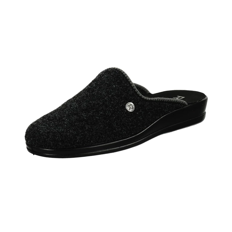 Rohde Lekeberg Men's Slippers Textile Slippers, Black (Black 90), 10 UK