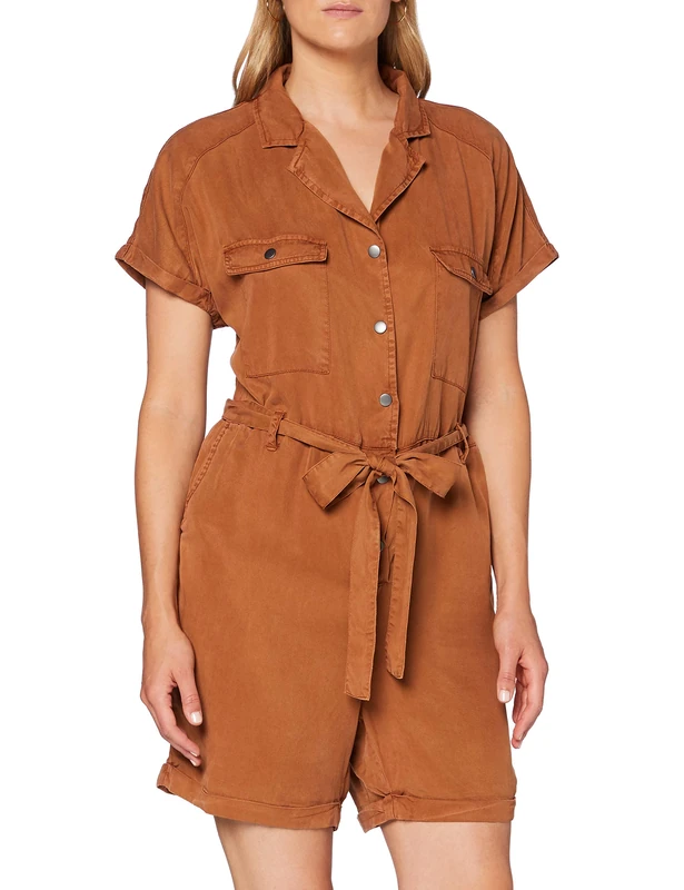 ONLY Carmakoma Women's Cardarlia Life Playsuit Playsuit Not Applicable, Wash: Asid Wash Argan Oil, 54 - Image 1