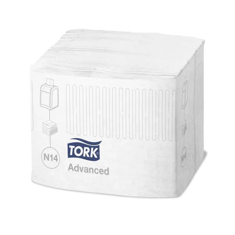 Tork Xpressnap Fit Dispenser Napkin – 15830 – Refill Napkins for N14 Paper Napkin Dispenser, Advanced Quality – 2-ply, White – 6 x 720 (4320) pcs