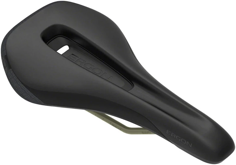 ERGON SM Enduro Pro Titanium rail Saddle, S/M, Mens, Black