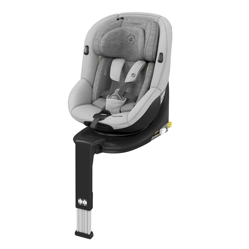 Maxi-Cosi Mica i-Size, 360 Swivel car seat, 360 car seat with isofix 0 - 4 years, 40-105 cm, 0-18 kg, Rearfacing up to 4 years, G-Cell Side Impact Protection, Newborn Inlay, Authentic Grey