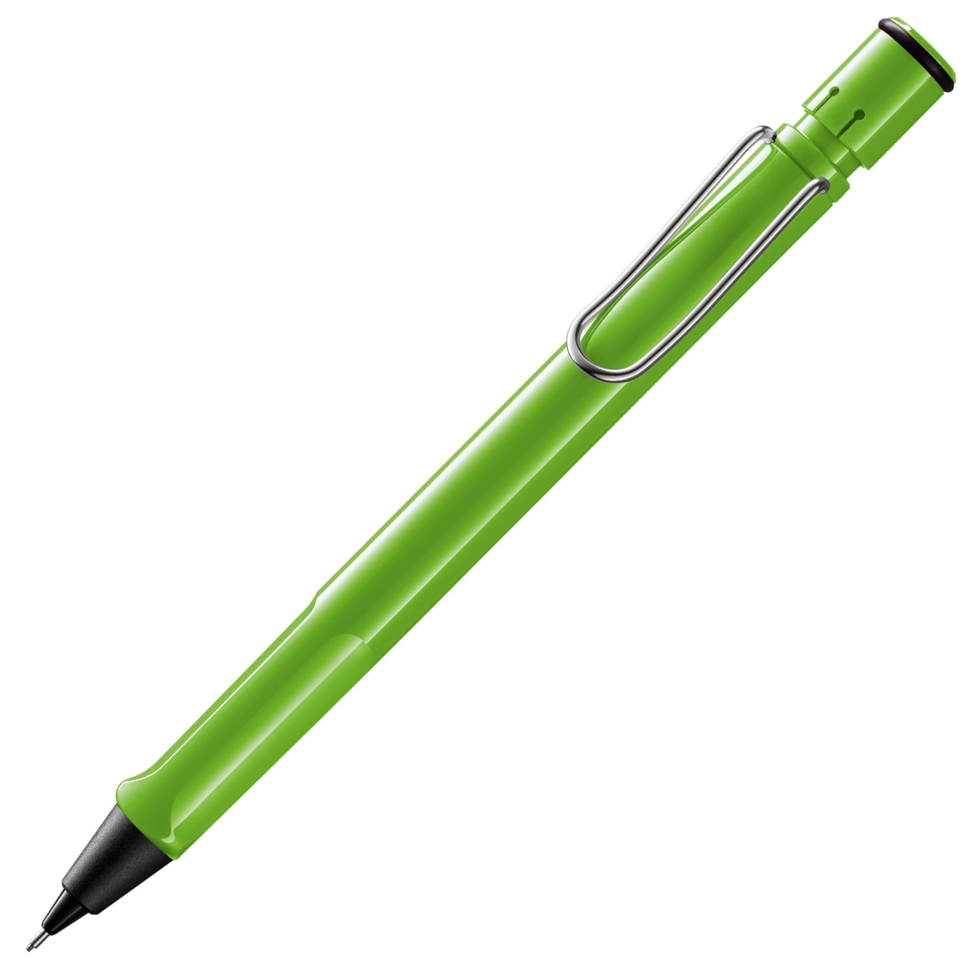 LAMY safari green - Mechanical Pencil with ergonomic grip & body made of robust ASA plastic - ideal for drawing & writing - including LAMY M 41 fine line refill 0.5 mm & eraser tip